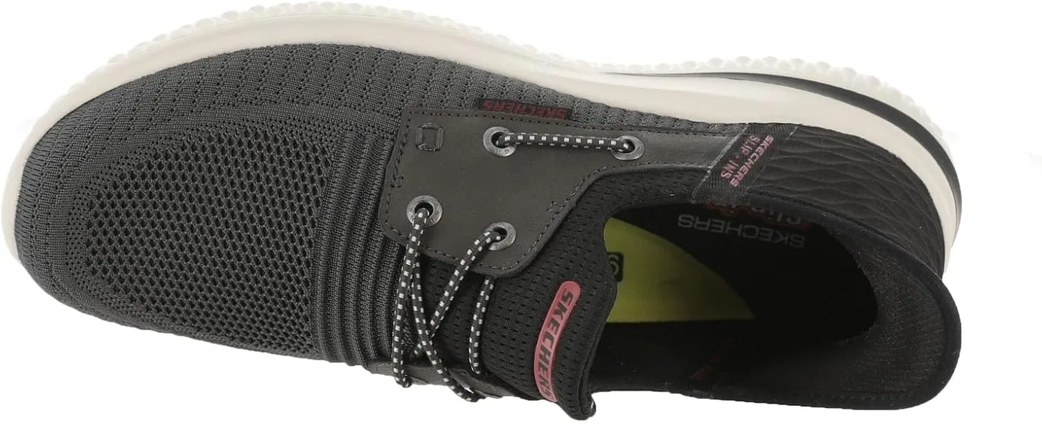 Лоферы на шнурке Skechers, черный — фото 3