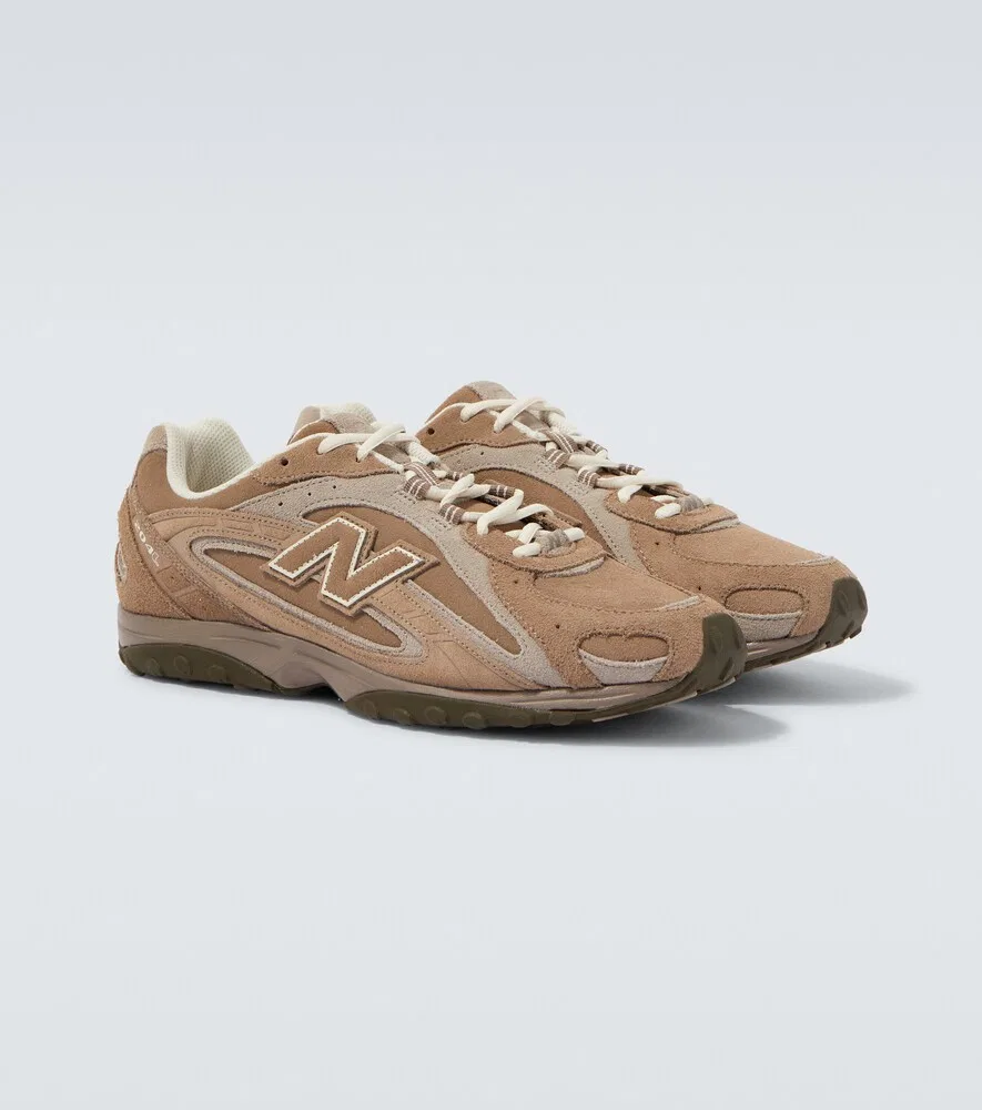 204 кожаные кроссовки New Balance, коричневый