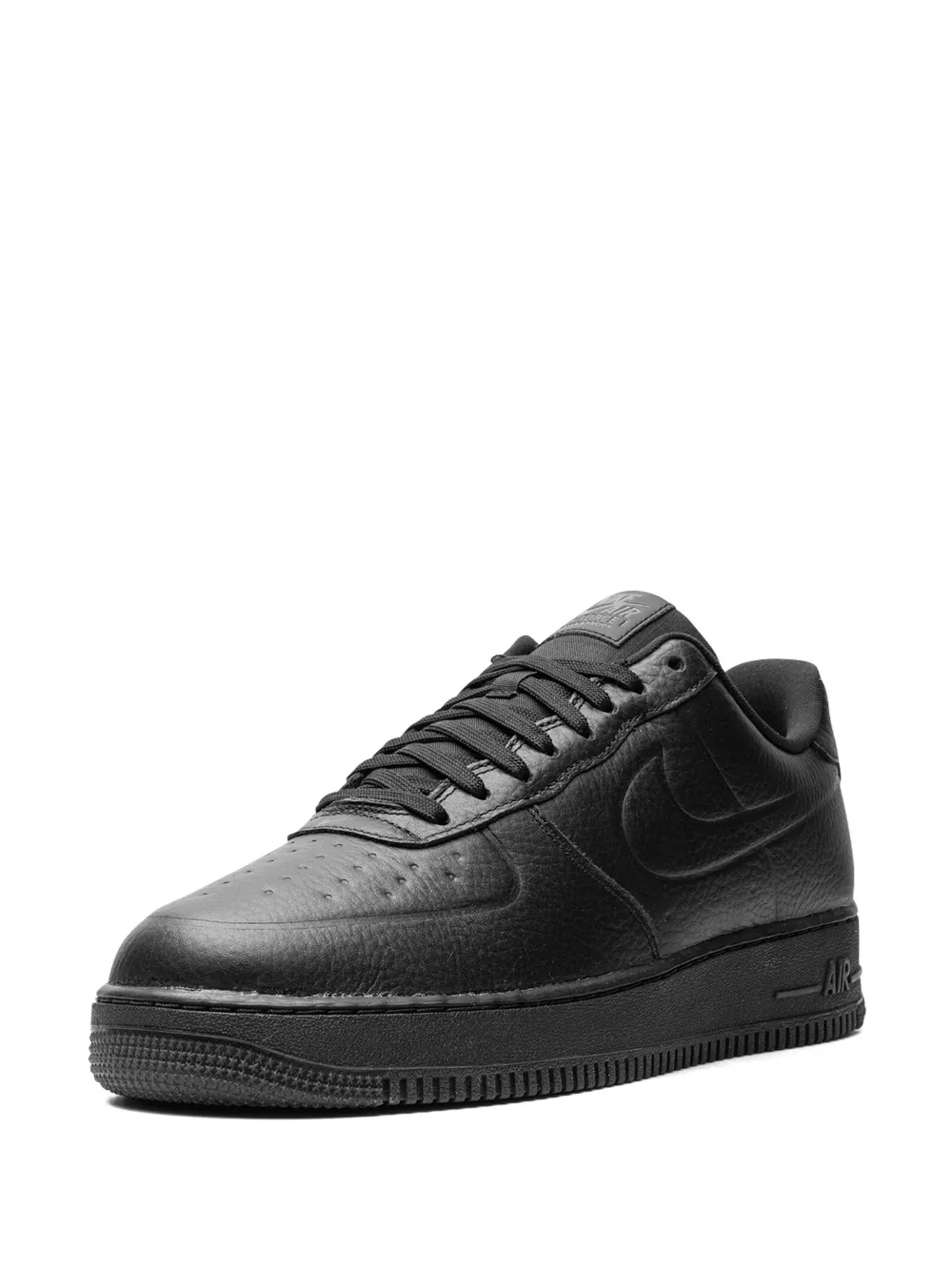 Кроссовки Air Force 1 Low Waterproof Triple Black Nike, черный — фото 4