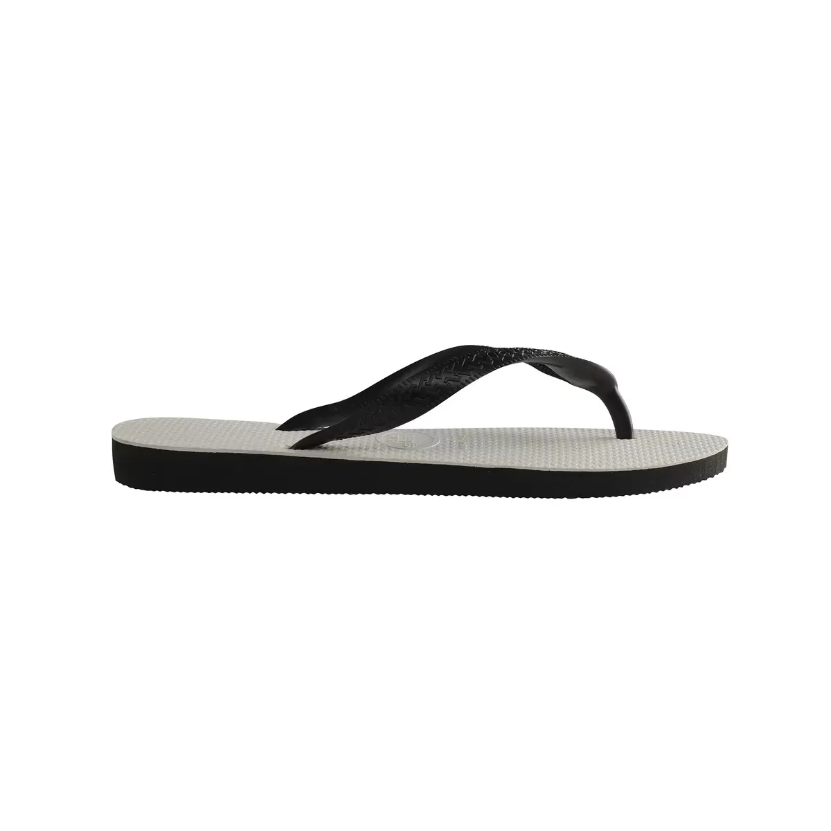 Унисекс Традиционные хаваианы Шлепанцы на носке Havaianas, черный/белый — фото 2
