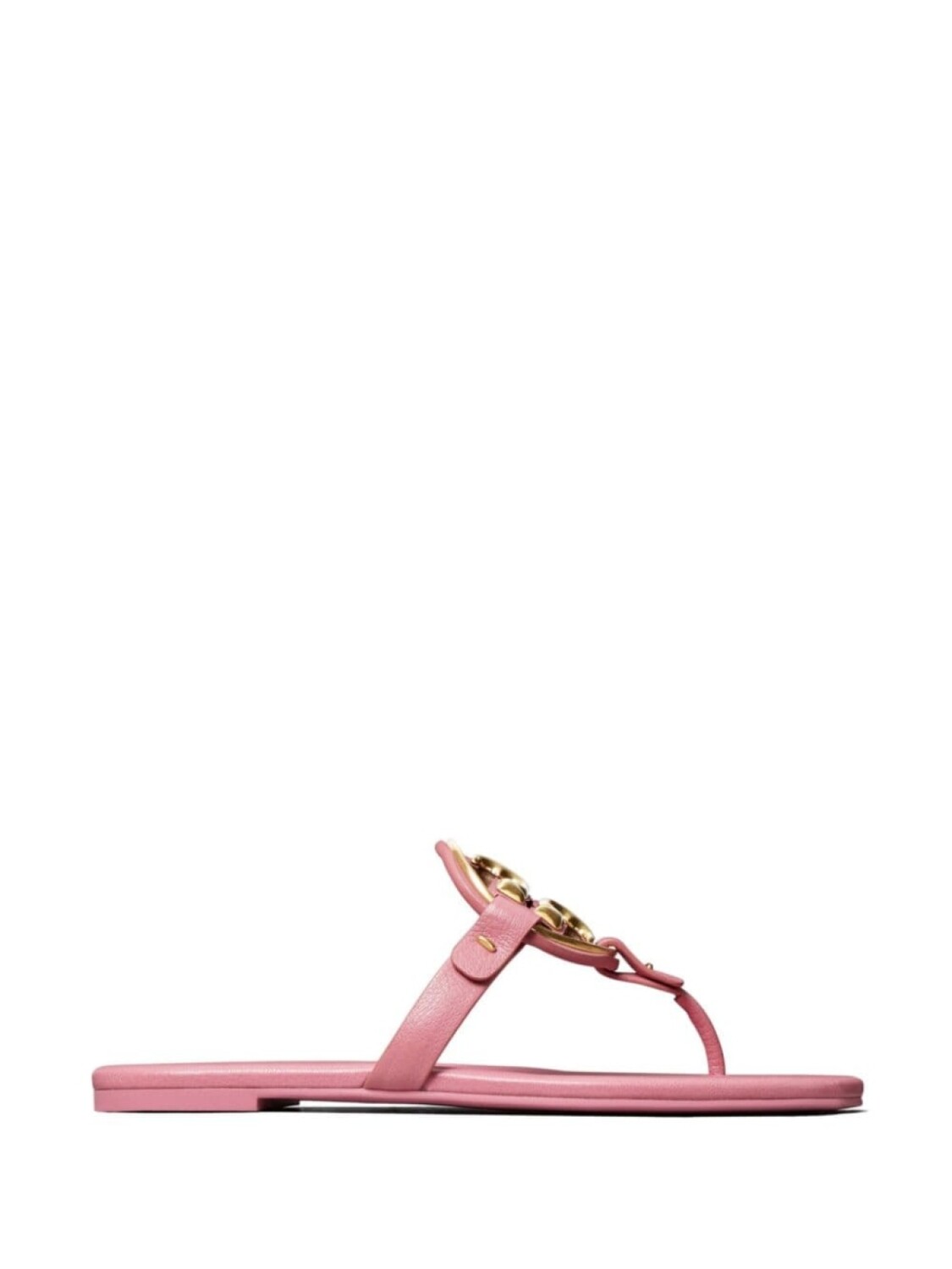 

Tory Burch сандалии METAL MILLER SOFT, розовый