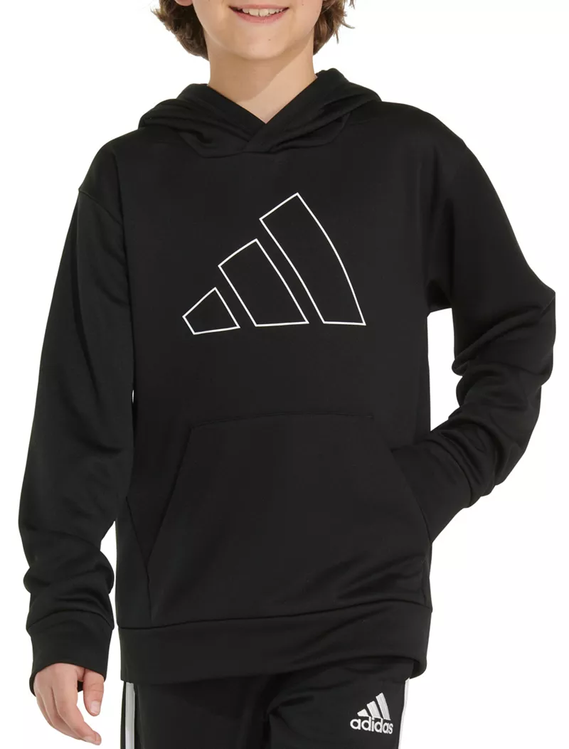 

Худи Adidas D4T для мальчиков, цвет Black Adi