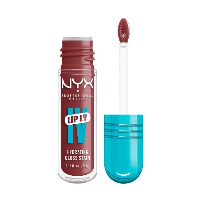 Lip iv увлажняющий блеск для губ блеск для губ NYX Professional Makeup, цвет hydra-honey, 5 мл — фото 2