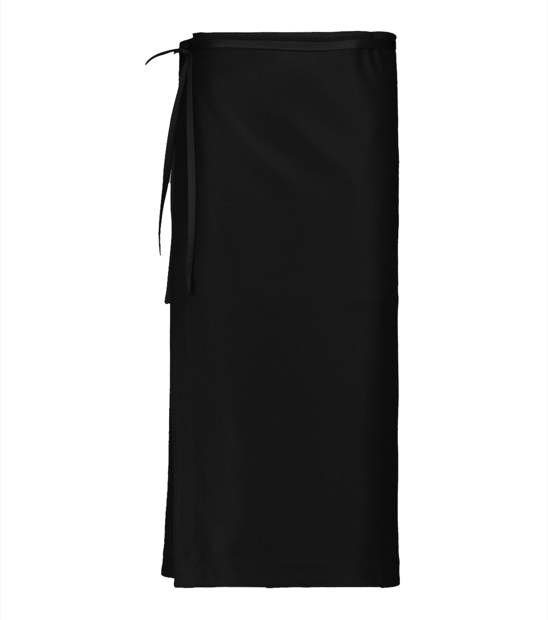 

Юбка миди из шерсти с поясом Jil Sander, Dark Blue