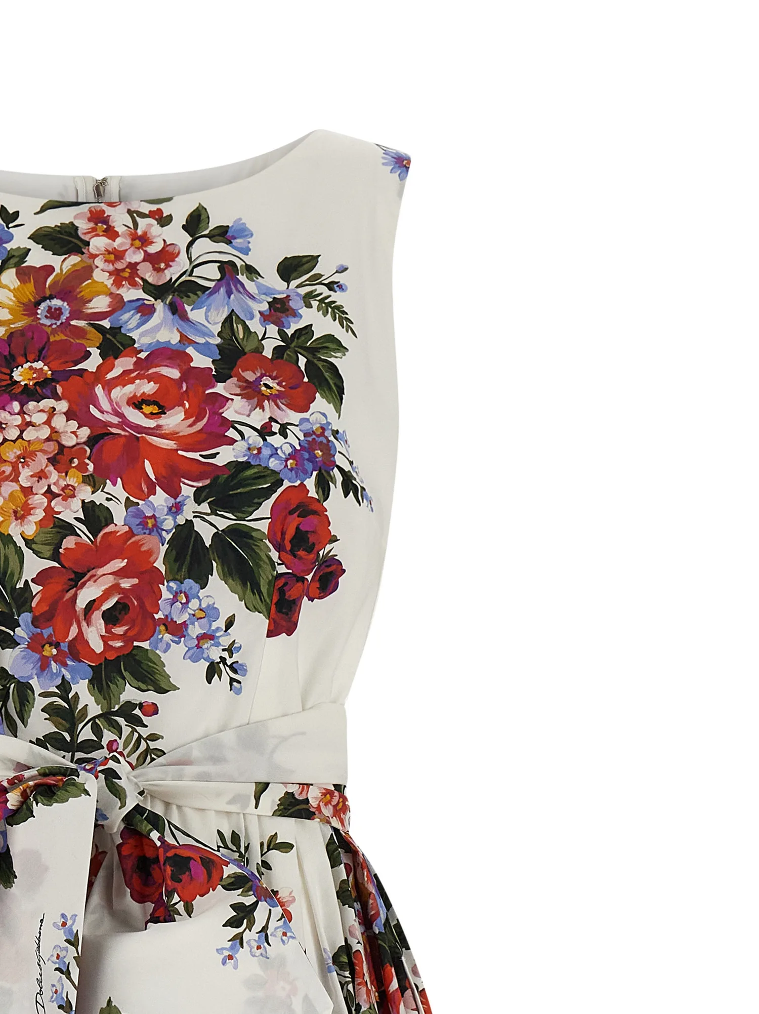 Платье 'Bouquet di Fiori' DOLCE & GABBANA, белый — фото 3