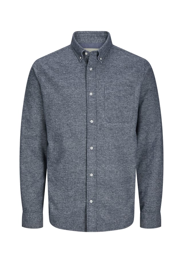 

Рубашка Норрис рубашка с длинными рукавами Jack & Jones, синий