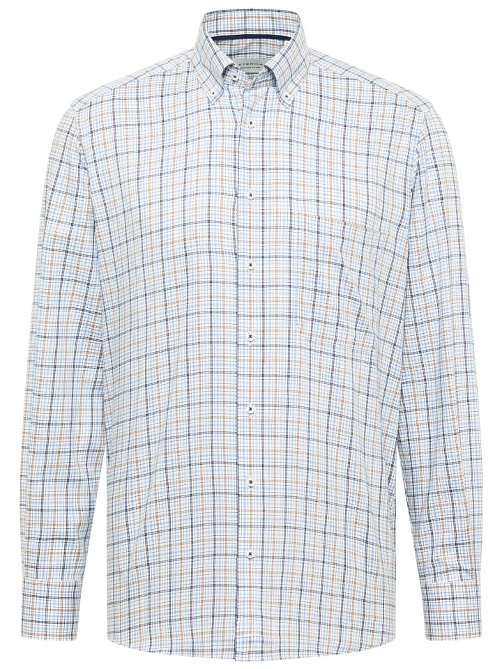 

Eterna Рубашка COMFORT FIT синего цвета