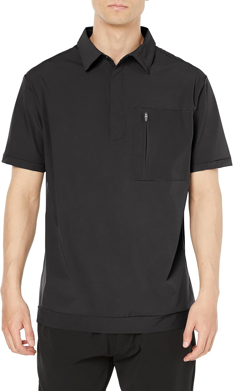 

Мужская поло-рубашка с коротким рукавом Kurodaruma 26681 This Is The Daruma, черный