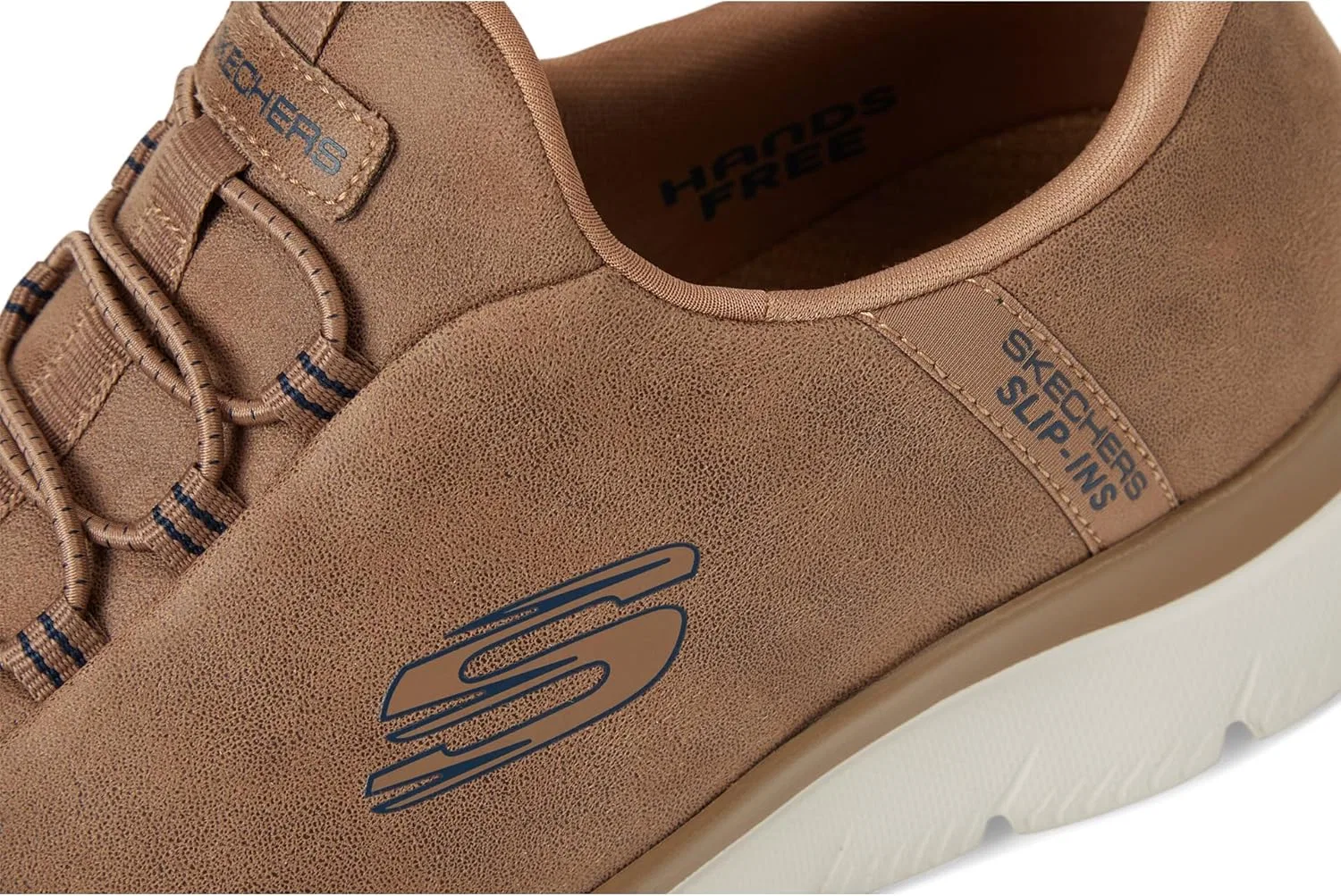 Мужские кроссовки Skechers Summits Korlo Hands Free без шнурков, Whiskey — фото 2