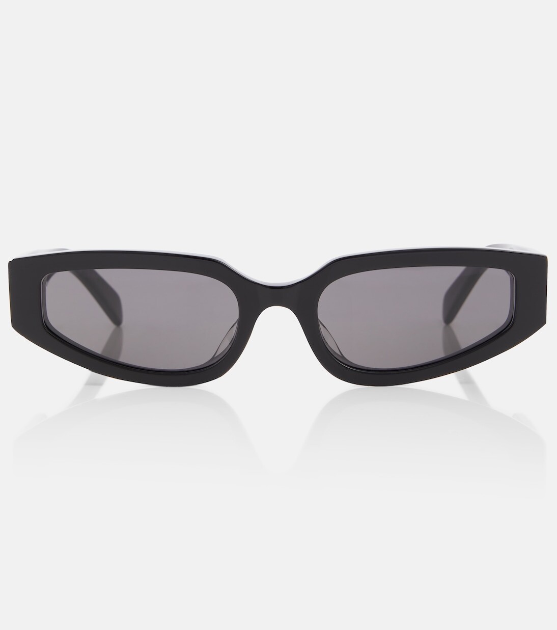 

Солнцезащитные очки triomphe прямоугольной формы Celine Eyewear, черный