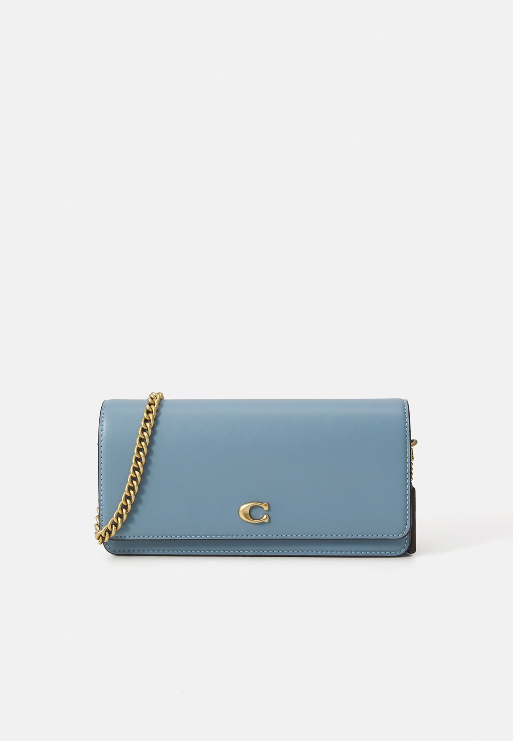 

Сумка через плечо EVIE LONG WALLET WITH CHAIN - Across body bag COACH, синий