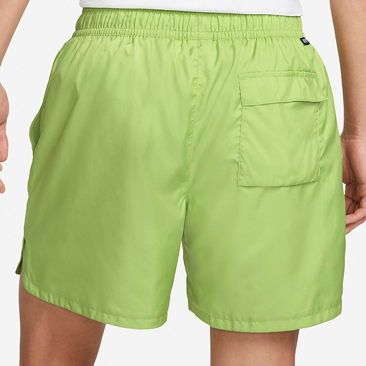 Шорты Men's Nike Sportswear Sport Essentials Solid Color Lacing Straight Sports Shorts Green DM6830-332 — фото 4