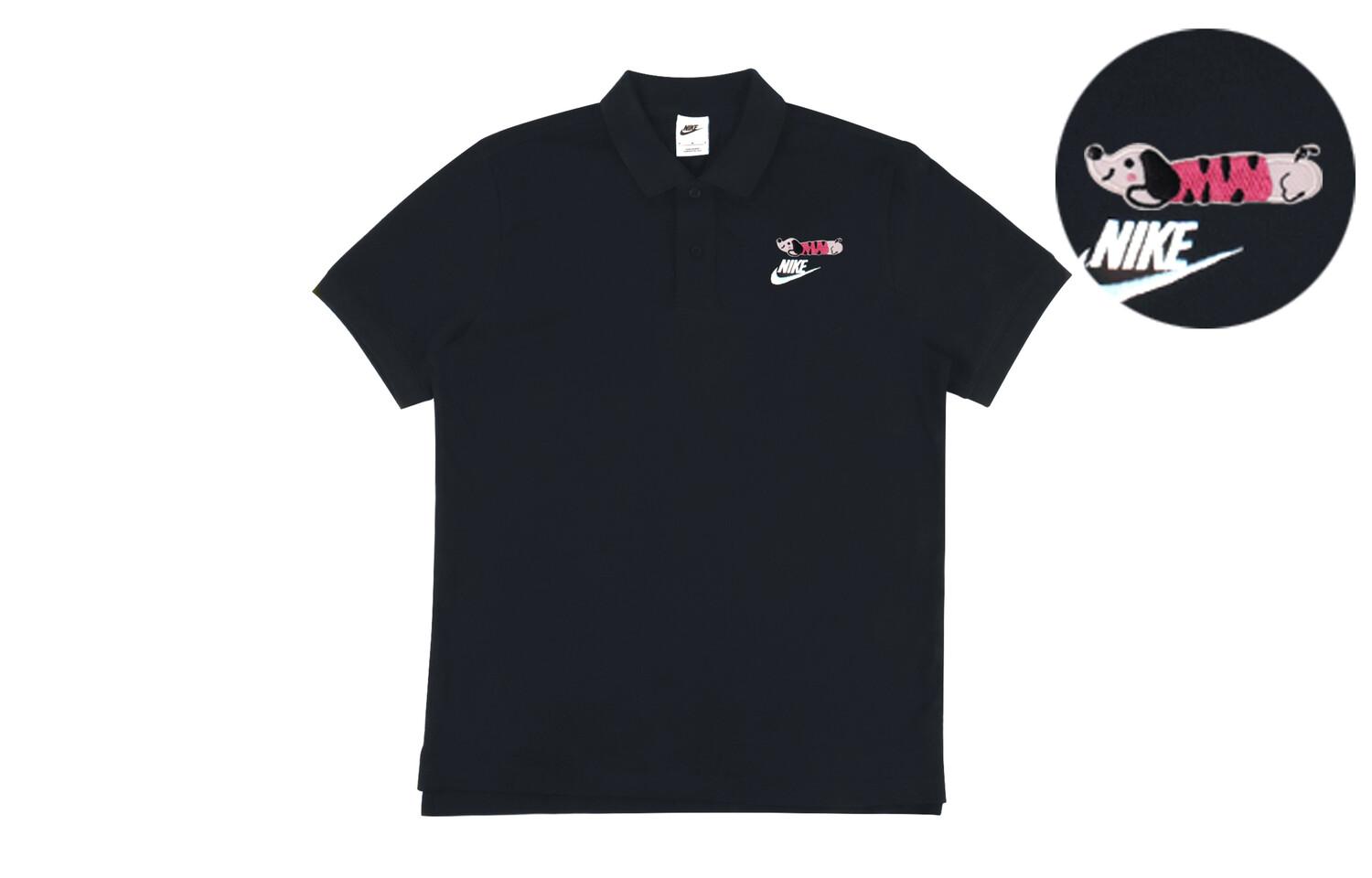 

Спортивная рубашка поло мужская черная Nike, черный