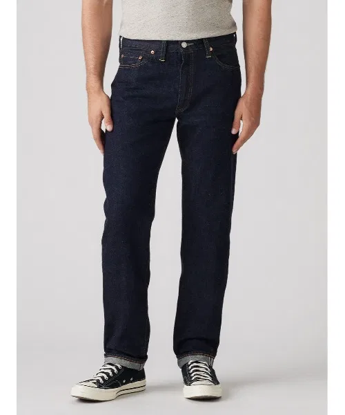Джинсы 1954 501 Z Levi's из органического хлопка, тёмно-синие