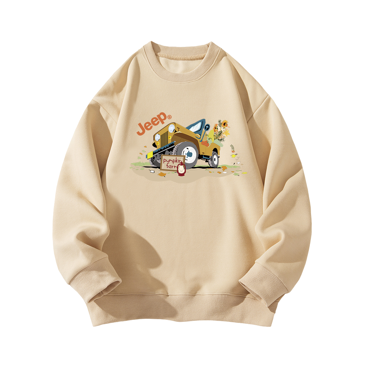 

Американские подростки в толстовках Jeep, Heather Gray