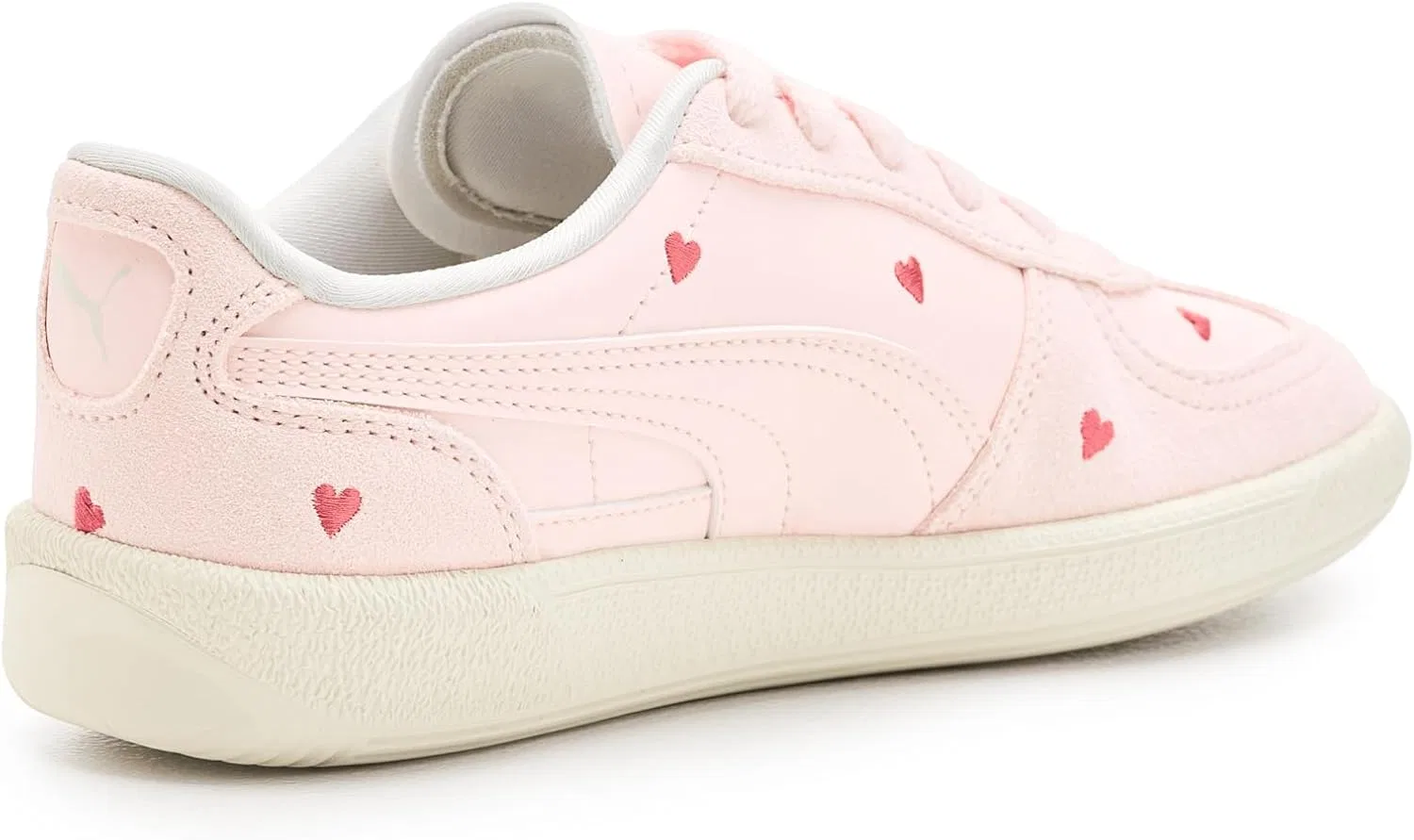 Кроссовки PUMA Palermo Amor, зеленые, Jasmine Flower/Vapor Gray — фото 3