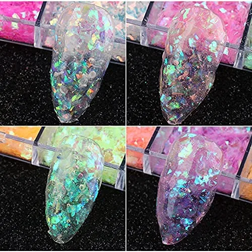 Глиттер для ногтей CHANGAR Mermaid Flake Changar — фото 4
