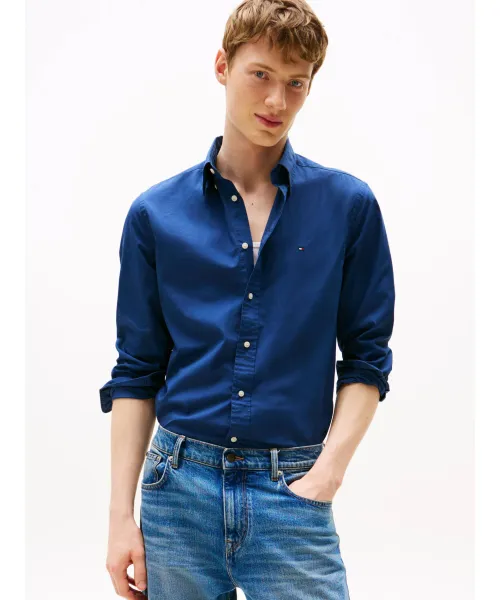 

Рубашка Regular fit Tommy Hilfiger, синий