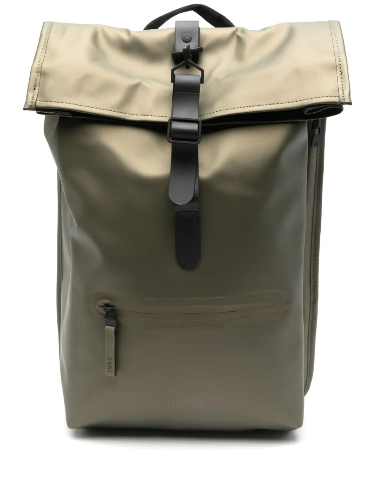 

Рюкзак Rains Rolltop, зеленый