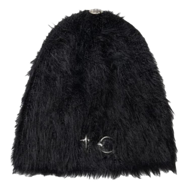 

Полиэстеровая шапка мужская THUG CLUB, черный