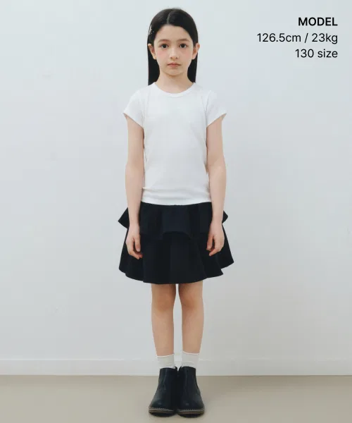 Детская футболка MUSINSA STANDARD KIDS слим — фото 2