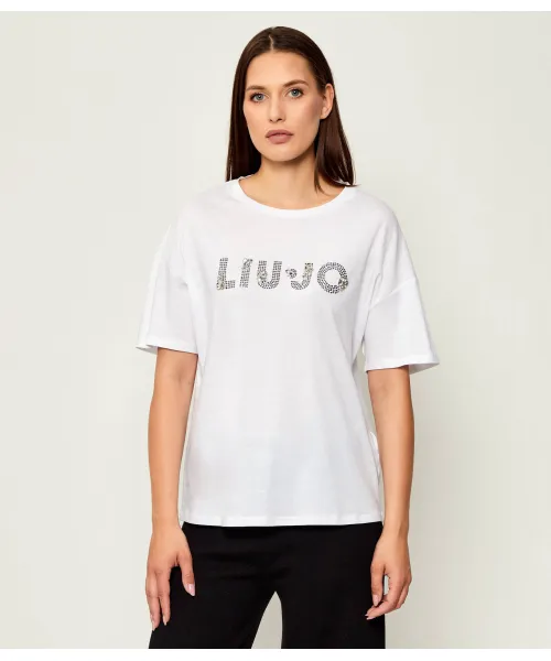 

Футболка Loose fit Liu Jo, белый