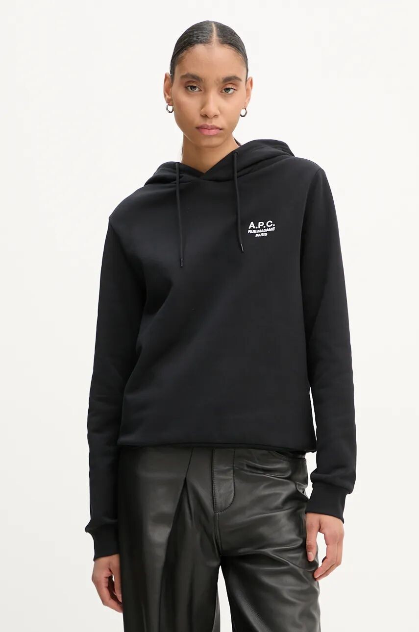 

A.P.C. стандартная толстовка Rue Madame GOTS, черный