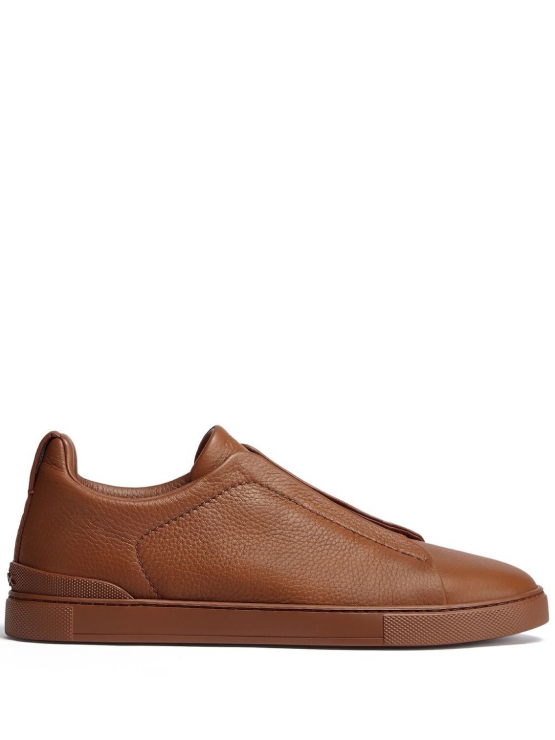 

Zegna кеды Triple Stitch, коричневый