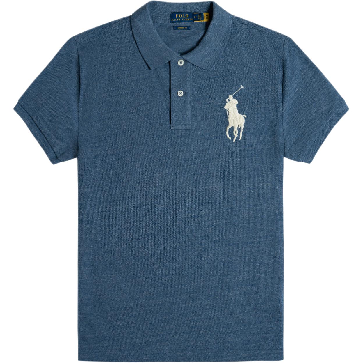 

Женская поло Polo Ralph Lauren, темно-синий