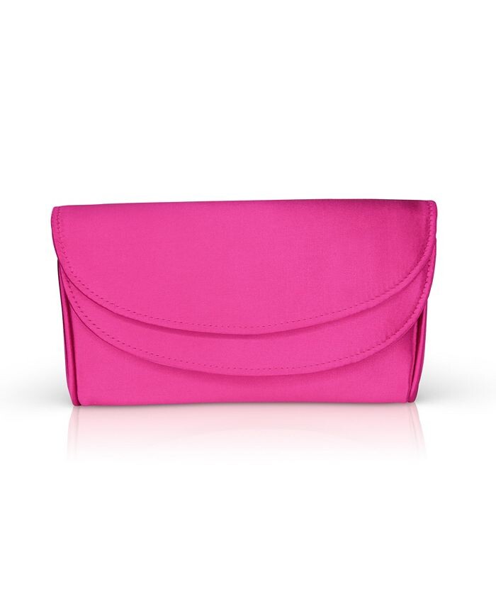 

Клатч Amelia Double Smile с клапаном Jewel Badgley Mischka, розовый