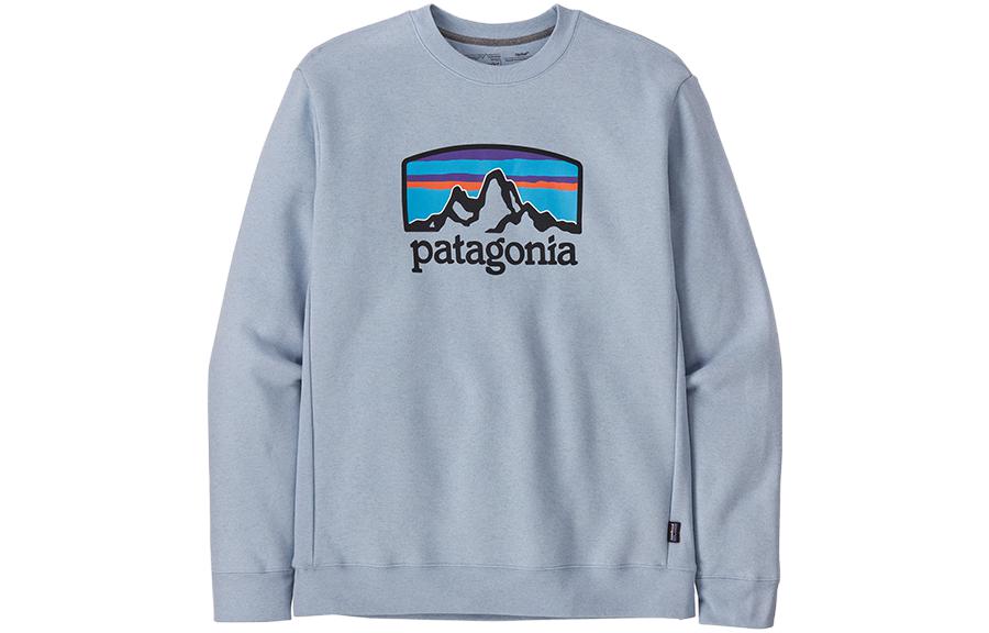 Толстовка Fitz Roy Horizons унисекс Patagonia, steam синий/stme