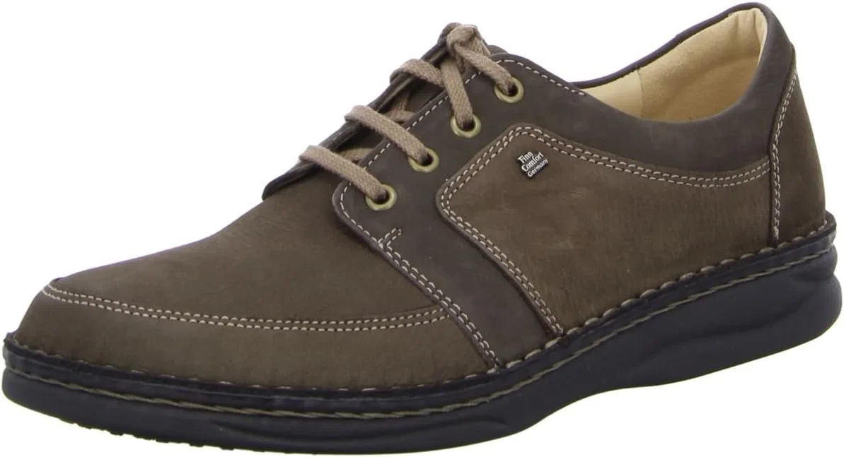 Мужские кроссовки Finn Comfort 0111 060099 на шнуровке, Espresso Coffee