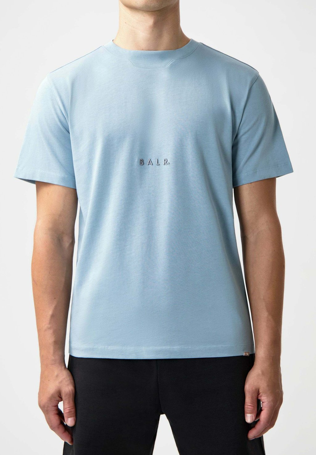 

Базовая футболка LOGO ARONA BALR., сине-серый