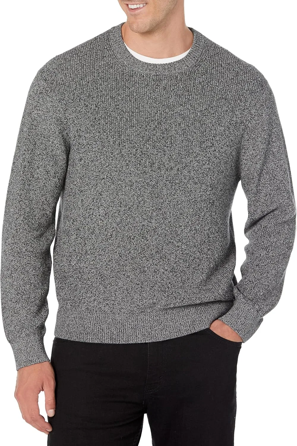 

Свитер с длинными рукавами и круглым вырезом Dockers Regular Fit