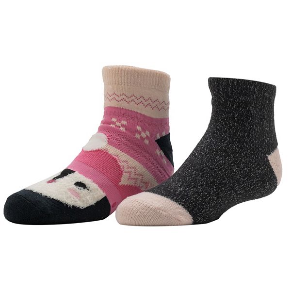 

Детские тапочки-носки с подкладкой из плюша 2 шт Cuddl Duds, Penguin