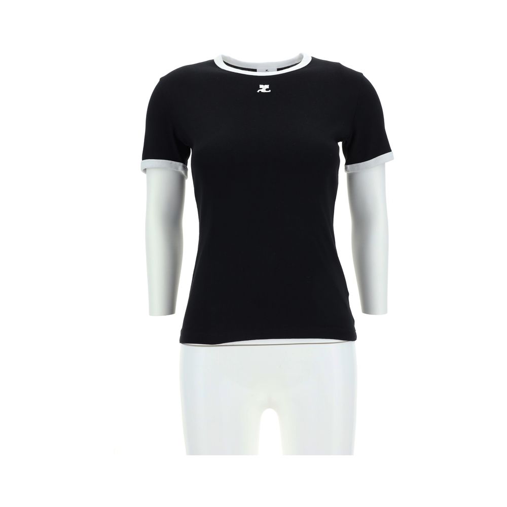 

Футболка Courreges, черный