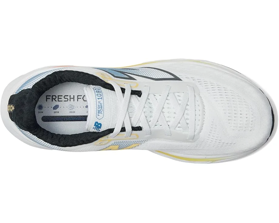 Кроссовки New Balance Fresh Foam X 1080v14, White/Black/Sea StoneSee All 16 — фото 2
