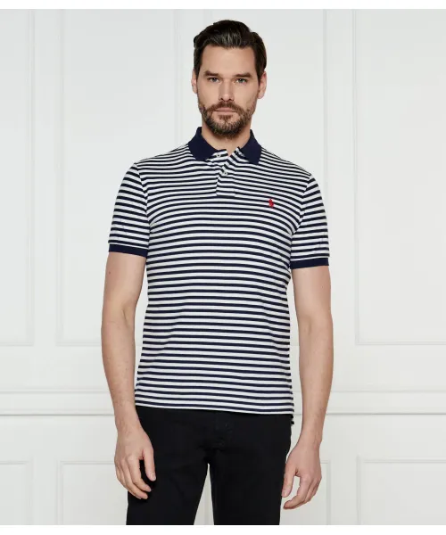 

Футболка поло Slim fit Polo Ralph Lauren, белый