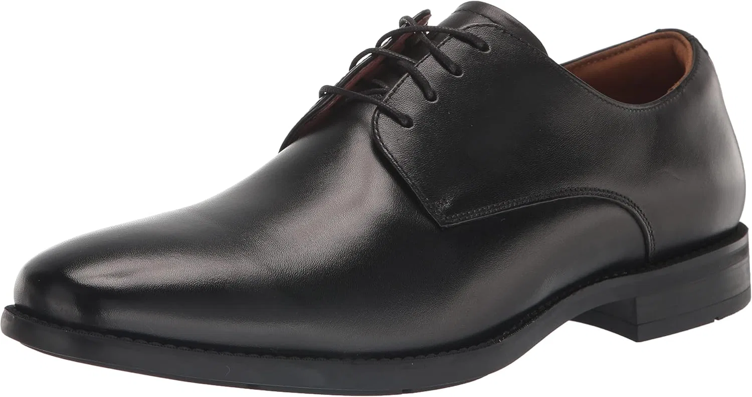 Мужские оксфорды Florsheim Santucci с гладким носком, Black