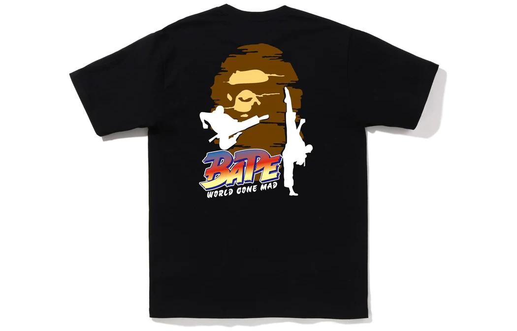 

Футболка BAPE Japan Culture Karate A Bathing Ape, черный