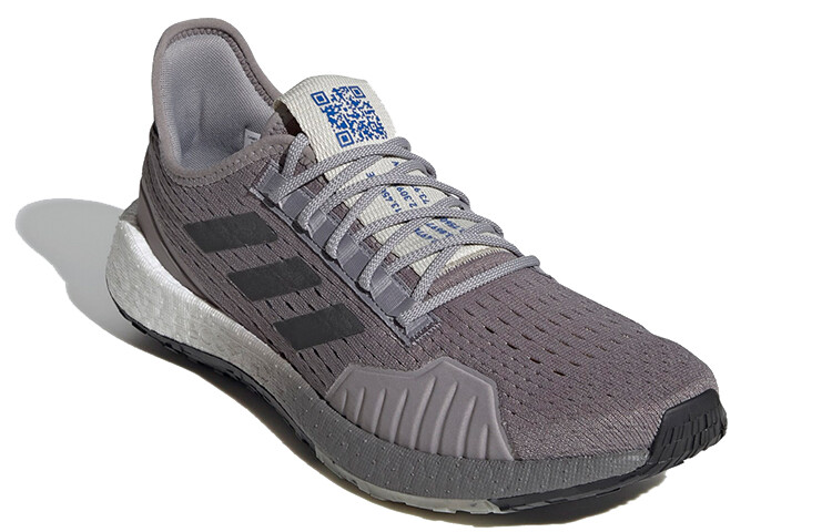 Кроссовки для бега PulseBOOST мужские с низким верхом серые/черные Adidas — фото 3