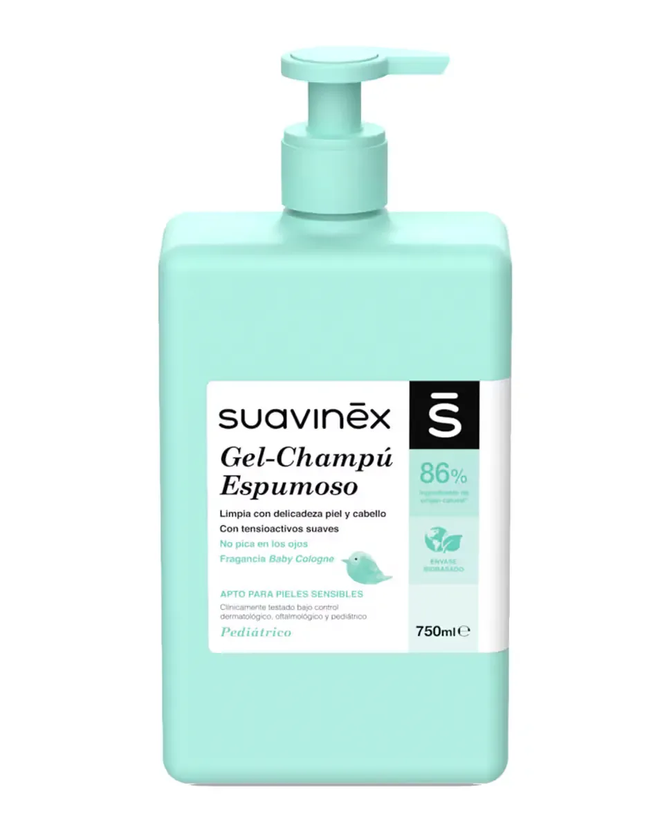 Пенящийся гель-шампунь Suavinex