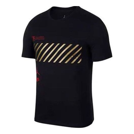 

Футболка Air Jordan Game Shoe T-Shirt 'Black', черный