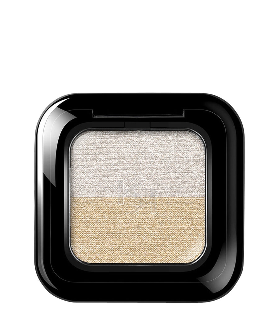 

Тени для век KIKO Milano Bright Duo Eyeshadow, 01 Metallic White / True Gold, 1.8g