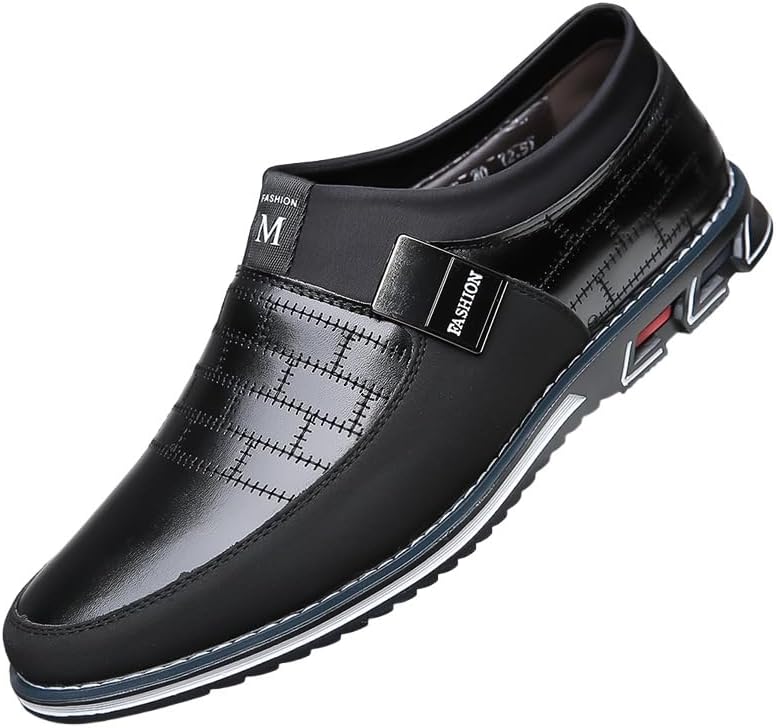 

Мужские повседневные туфли, кроссовки, лоферы, комфортная обувь для ходьбы, для работы и офиса Clolinde, черный