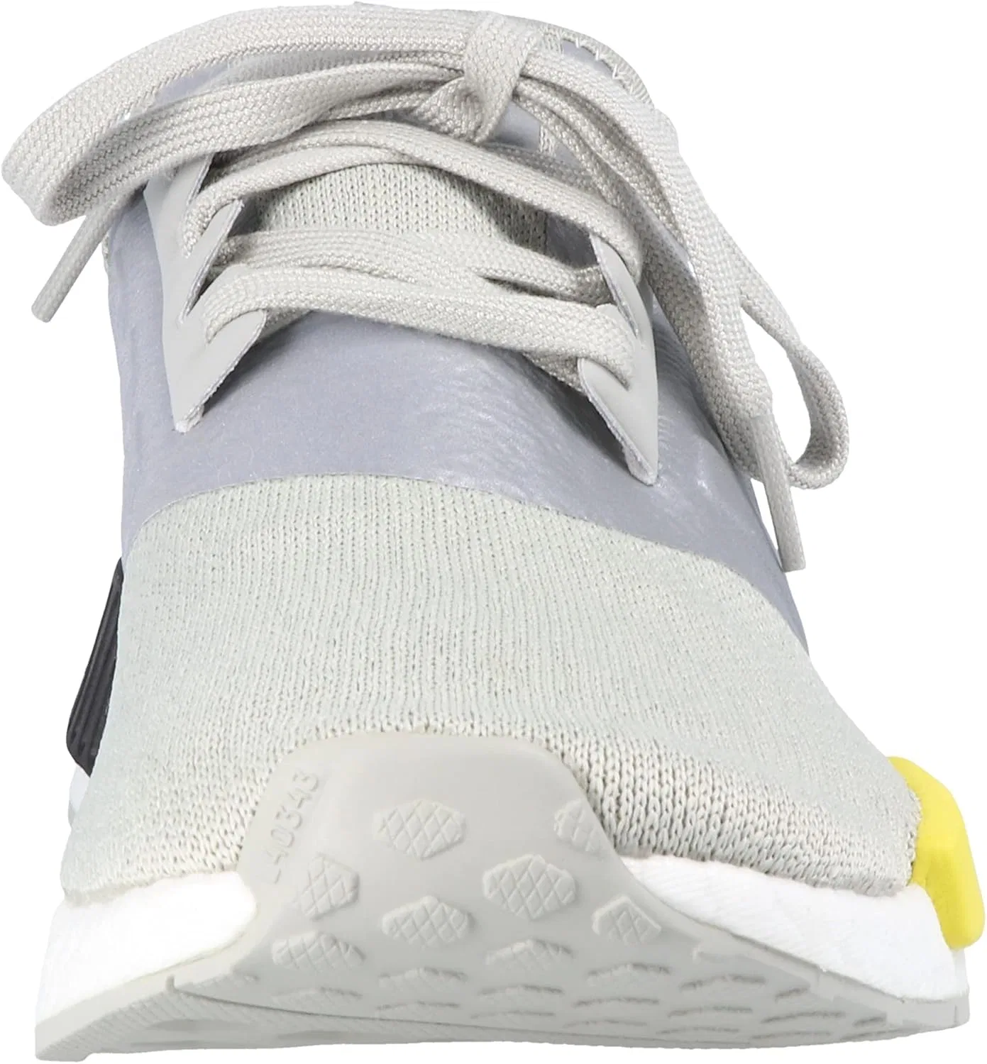 Мужские кроссовки Adidas NMD_r1, черный/желтый/серый — фото 4