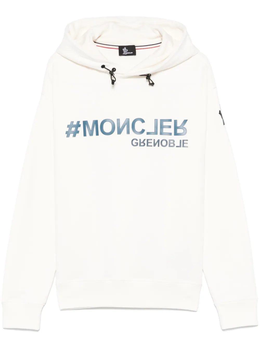

Худи с логотипом Moncler Grenoble, белый