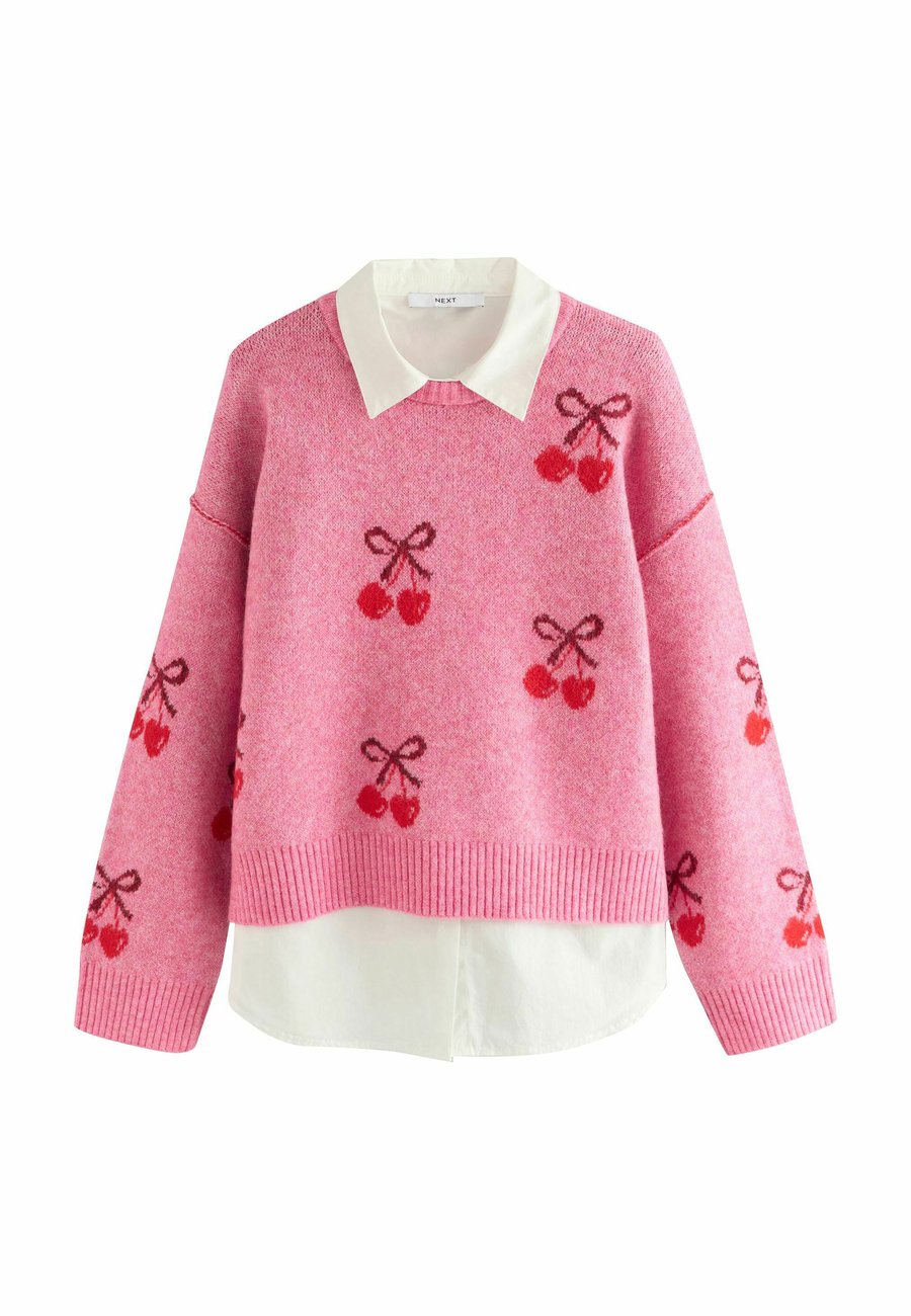 

Джемпер Next Jumper, Bright Pink Cherry/Pink