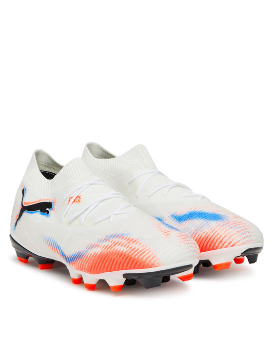 Футбольные бутсы Future 8 Match Fg/Ag 108593 01 Puma, белый — фото 2