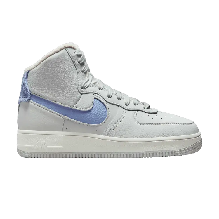 

Кроссовки Nike Wmns Air Force 1 High Sculpt Photon Dust Cobalt Bliss, серый